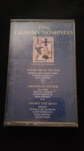 Cassete Grammy Nominees 1996