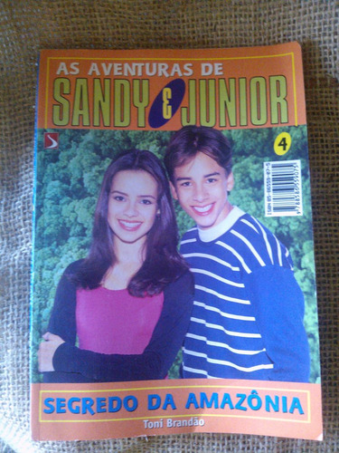 Antigo Livro As Aventuras De Sandy E Junior - Nº 4- Nº 2362g