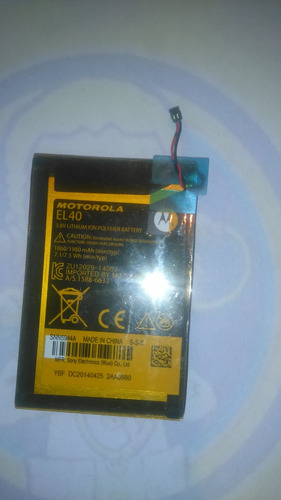 Batería Interna Motorola Moto E El40 Xt1021 (Usado)