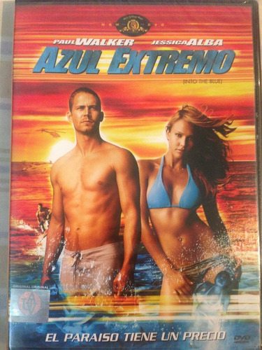 Dvd Original Azul Extremo - Jessica Alba - Paul Walker