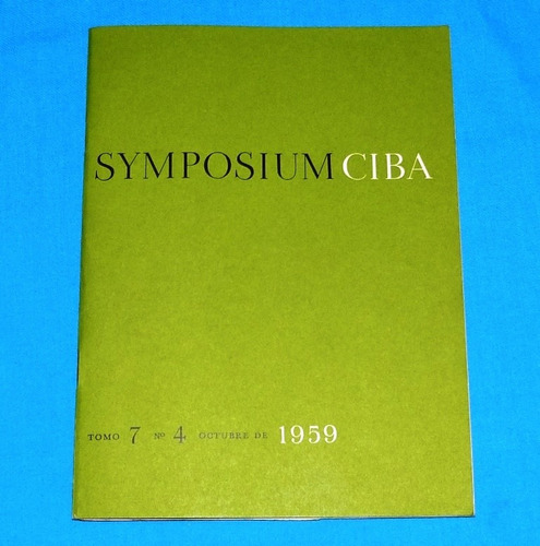 Symposium Ciba 1959 Medicina Biología Osea Carcinoma Cáncer