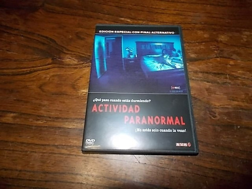 Dvd Original Actividad Paranormal 1 Ed Esp Final Alternativo