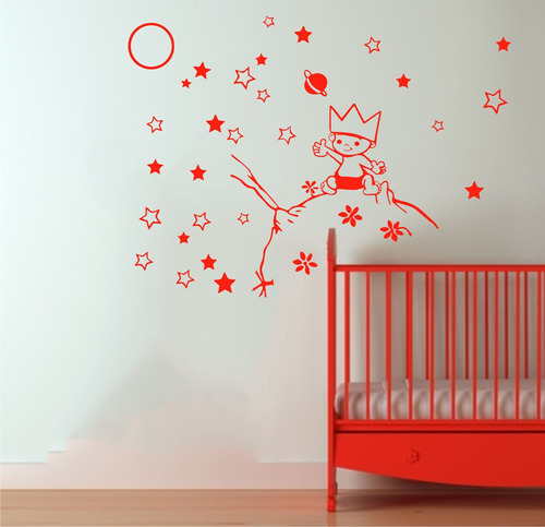 Vinilo Infantiles Bebes Principito Decoración Wall Stickers