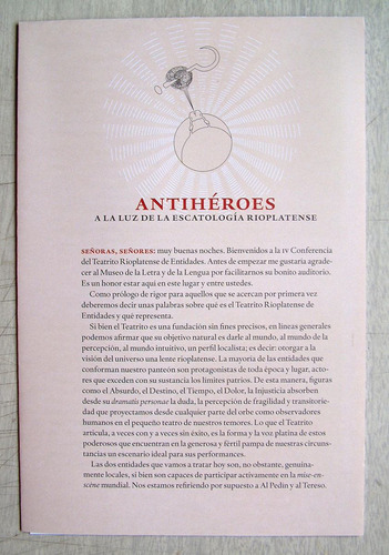 Antiheroes A La Luz De La Escatologia Rioplatense