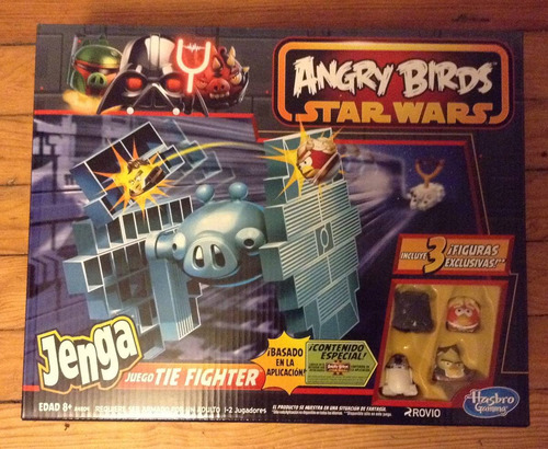 Jenga Angry Birds Tie Fighter Star Wars Hasbro