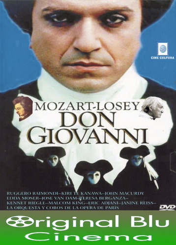 Don Giovanni ( Mozart - Losey) Dvd Original - Almagro