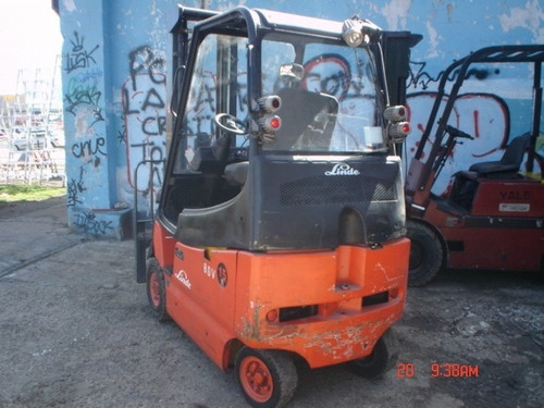 Autoelevador Linde 2,5 T Electrico Antiexplosivo Antichispa.