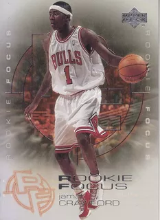 2000-01 Upper Deck Rookie Focus Jamal Crawford Bulls