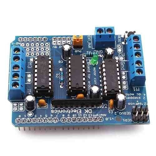 Motor Shield Driver L293d Motor De Passo Dc Servo Arduino