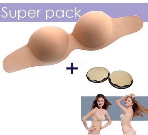 Super Pack Sosten Seamless Bra + Cubre Pezones