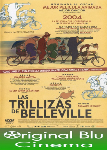 Las Trillizas De Belleville ( Sylvain Chomet) Dvd Original
