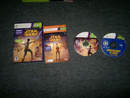 Kinect Star Wars Completo Xbox 360,excelente