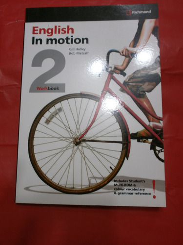 English In Motion 2 Richmond Workbook & Portfolio +cd Nuevo!