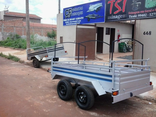 Carretinha Reboque Trucada