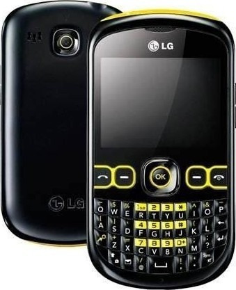 LG C300 Preto/amarelo Qwerty, Câmera 2mp, Rádio Fm, Bluetoot