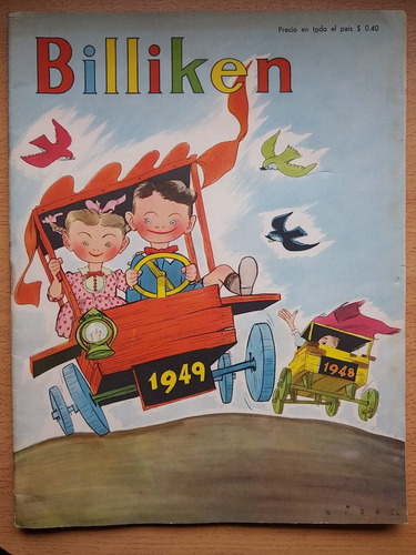 Revista Billiken 1519 Lamina 1949 Almanaque 27 Diciembr 1948