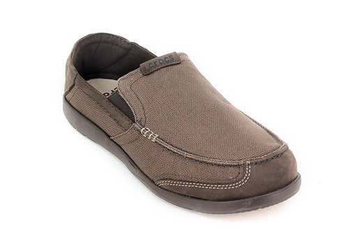 Crocs Walu Luxe Canvas Espresso Hombre