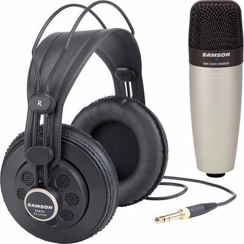 Microfono Pack Samson C01850 Condensador + Auricular