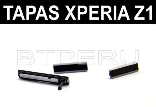 Tapas Laterales Slot Ranura Micro Sd Sim Para Xperia Z1 L39h