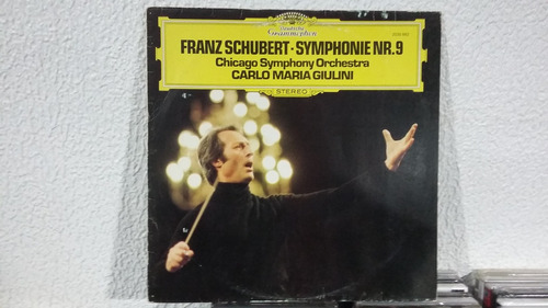 Lp Carlo Maria Giulini - Franz Schubert - Symphonie Nr.9