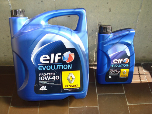 Aceite Elf Evolution Pro Tech Semisintetico 10w40 X 4 Litros