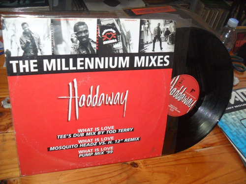 Haddaway What Is Love Vinilo 12' Maxi Techno House Tod Terry