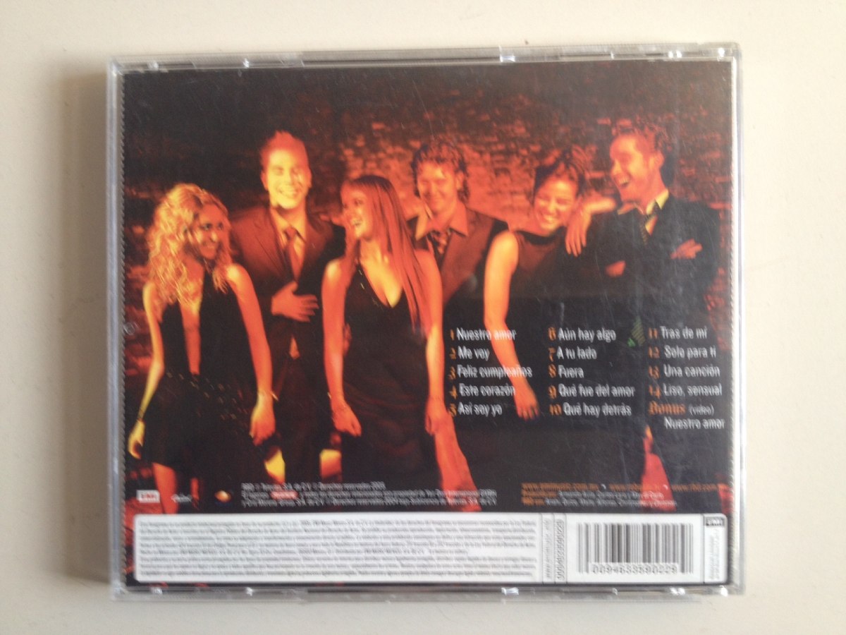 nuestro amor rbd cd nuestro amor rbd cd