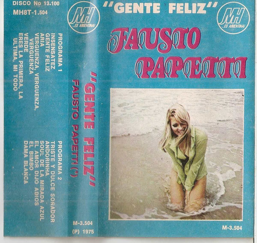 Fausto Papetti - Gente Feliz - Cassette
