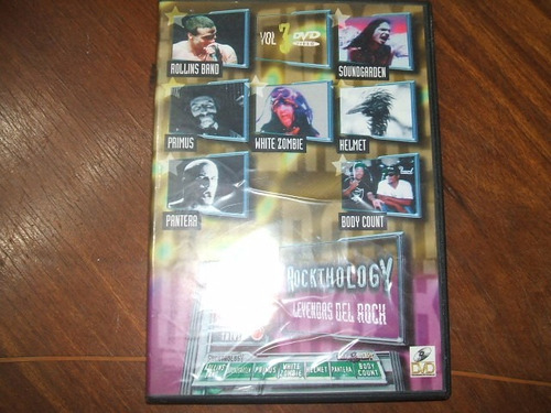 Rockthology Leyendas Del Rock Volumen 3  Dvd Original