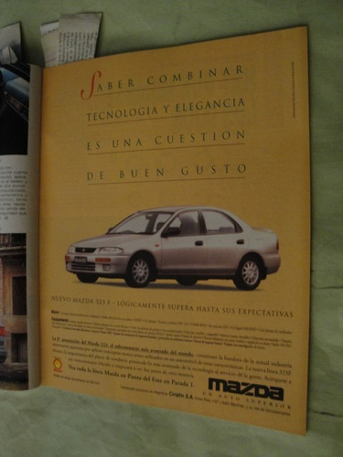 Publicidad Mazda 323 F Año 1995