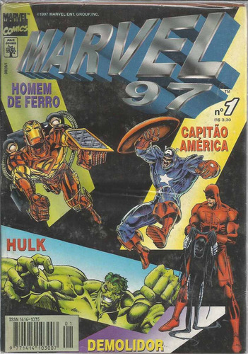 Marvel 97 Volume 01 - Abril - Bonellihq Cx125 I19