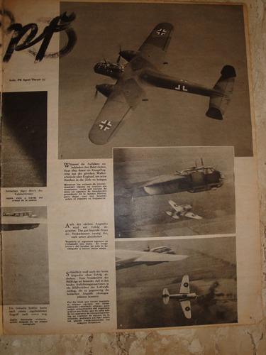 Revista Der Adler,ww2,batalhas,feb,fab,em,alemão,espanhol (Usado)