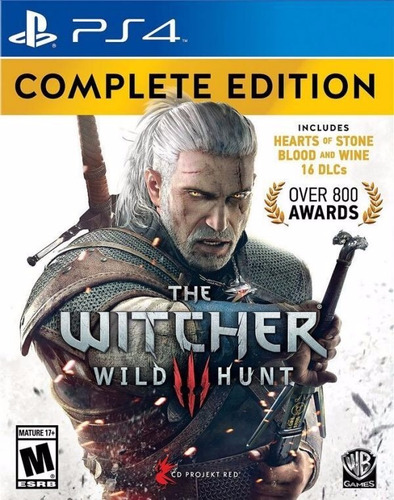 The Witcher 3 Complete  Edition Ps4. Físico. Todos Los Dlc