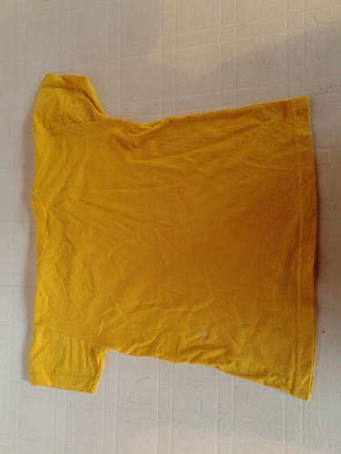 Remera Amarilla Talle 6 De Algodon