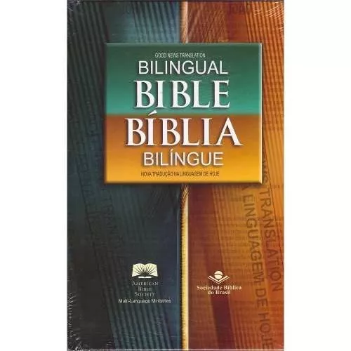 Bíblia Bilíngue Português – Inglês: Nova Tradução na Linguagem de Hoje  (NTLH), de Sociedade Bíblica do Brasil.
