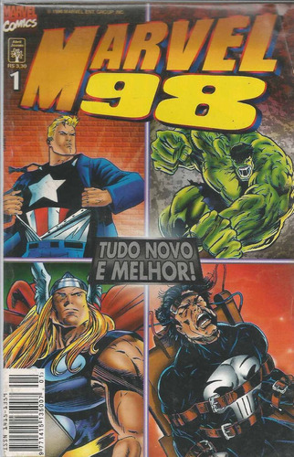 Marvel 98 Volume 01 - Abril - Bonellihq Cx125 I19
