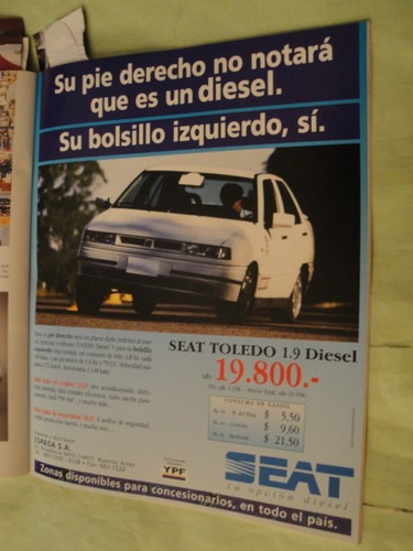 Publicidad Seat Toledo Año 1995