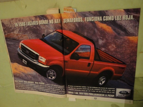 Publicidad Ford F-100 Pick Up Año 1999