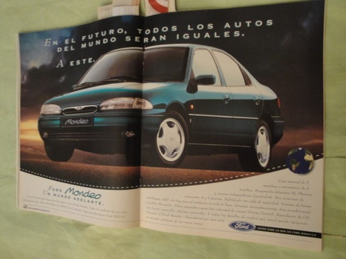 Publicidad Ford Mondeo Año 1995