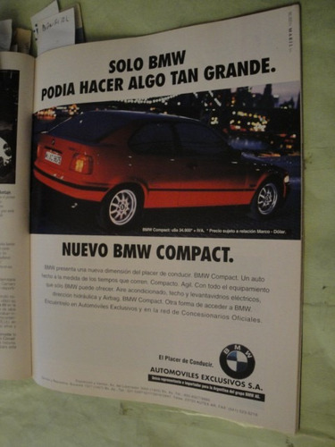 Publicidad Bmw Compact Año 1994