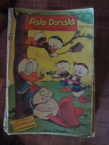 El Pato Donald 533 Walt Disney 1954 Revista Comic Historieta