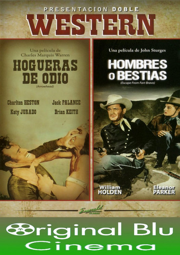 Hombres O Bestias + Hogueras De Odio - Dvd Original