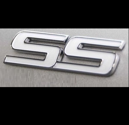 Emblema Ss Pequeño Nuevo!! Medida 10cm X 3cm