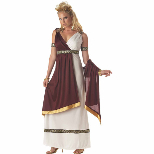 Disfraz De Emperatriz Romana Para Mujer Talla: L Halloween