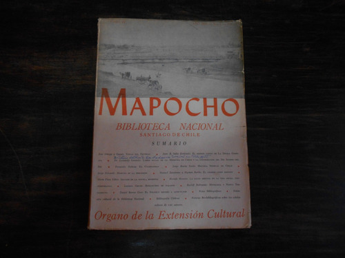 Revista Mapocho. Biblioteca Nacional. T. Iv. N° 1. 1965.
