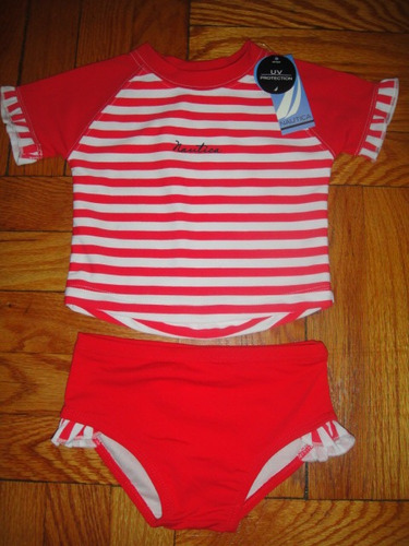 Imagen 2 de 5 de Pantalon De Bano Nautica 2 Pz Talla Proteccion Uv ( 713 )