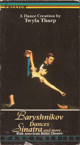 Baryshnikov Dances Sinatra American Ballet Vhs Importado