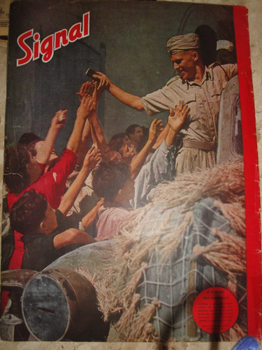 Revista Signal,ww2,batalhas,feb,fab,em,alemão,edição 1944