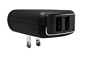 Cargador Usb Dual Samsung Motorola LG Para Pared - Pure Gear