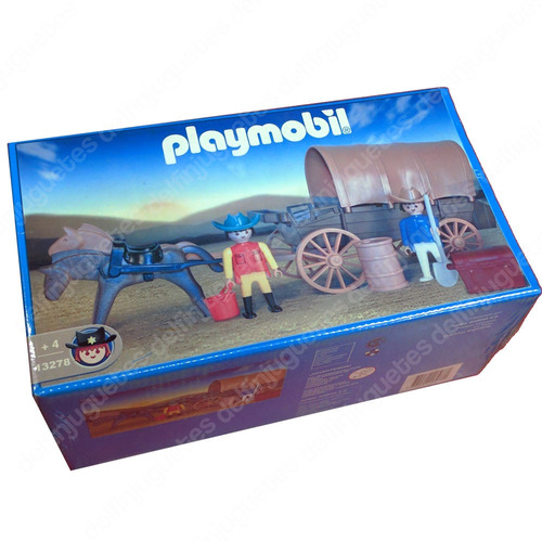 Playmobil Lejano Oeste 13278 Carreta Bandidos Western